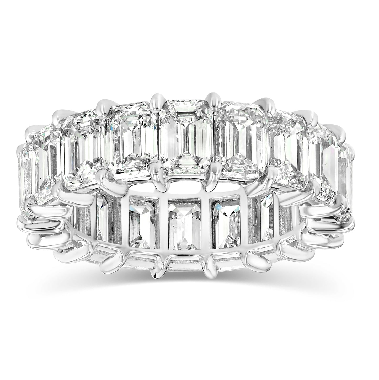 Emerald Cut Diamonds Eternity Band Style # 1815