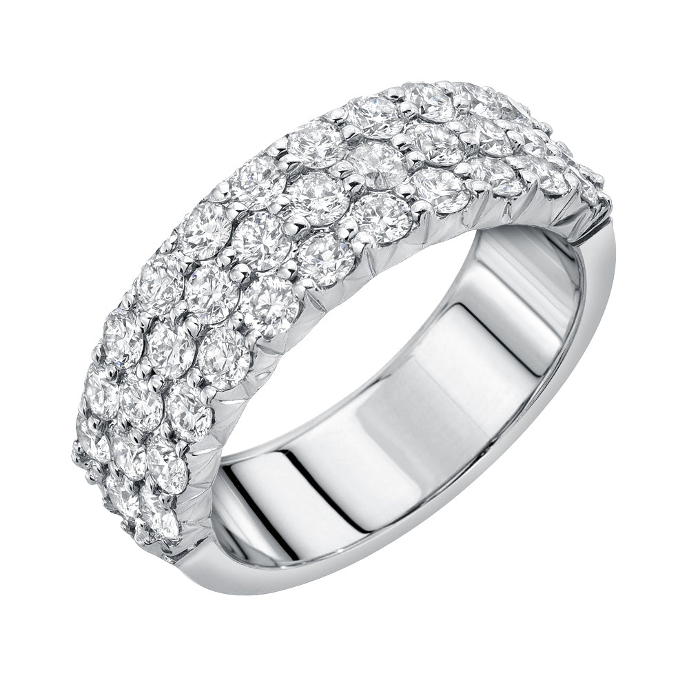 14k White Gold Wedding Band PN00700