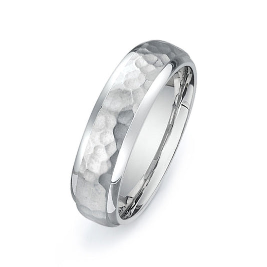 14K White Gold Wedding Band PN00274