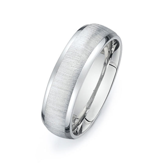 14K White Gold Wedding Band PN00277