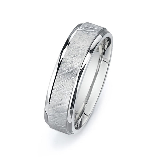 14K White Gold Wedding Band PN00247