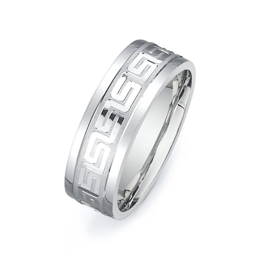 14K White Gold Wedding Band PN00434