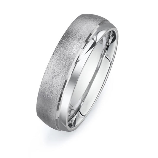 14K White Gold Wedding BandPN00485