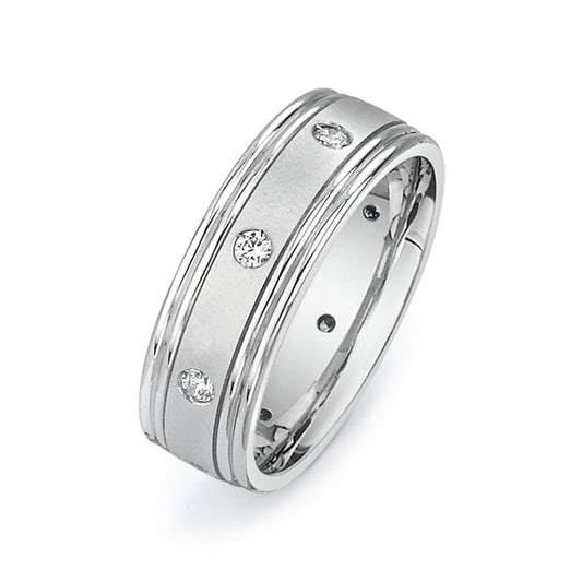 14K White Gold Wedding Band PN00576